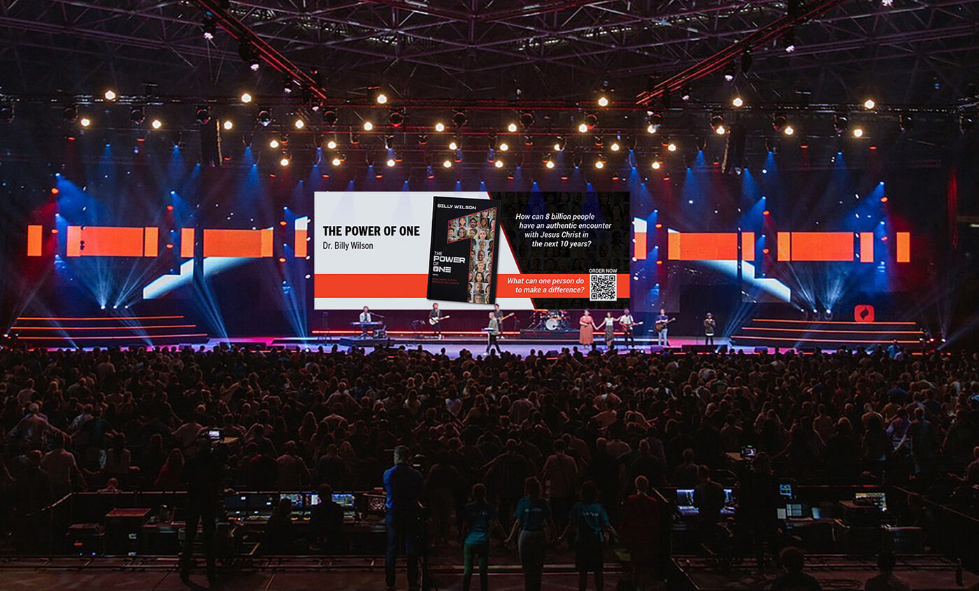 Dr. Billy Wilson speaking at the Everyone conference