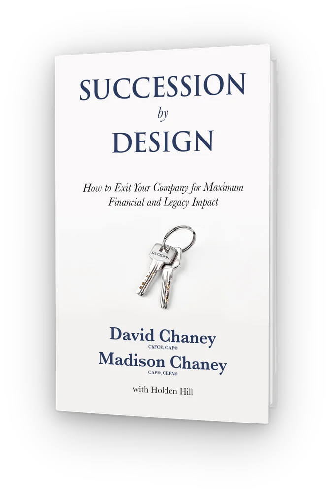 Succession by Design by David Chaney — book cover mockup